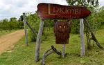 Lukimbi gate sign