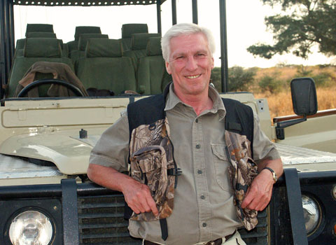 Tony Proud on safari
