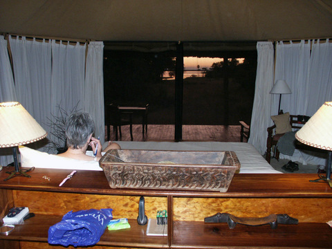 Selous tented camp