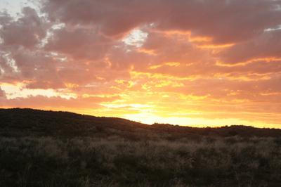 Sunset at Mata Mata.