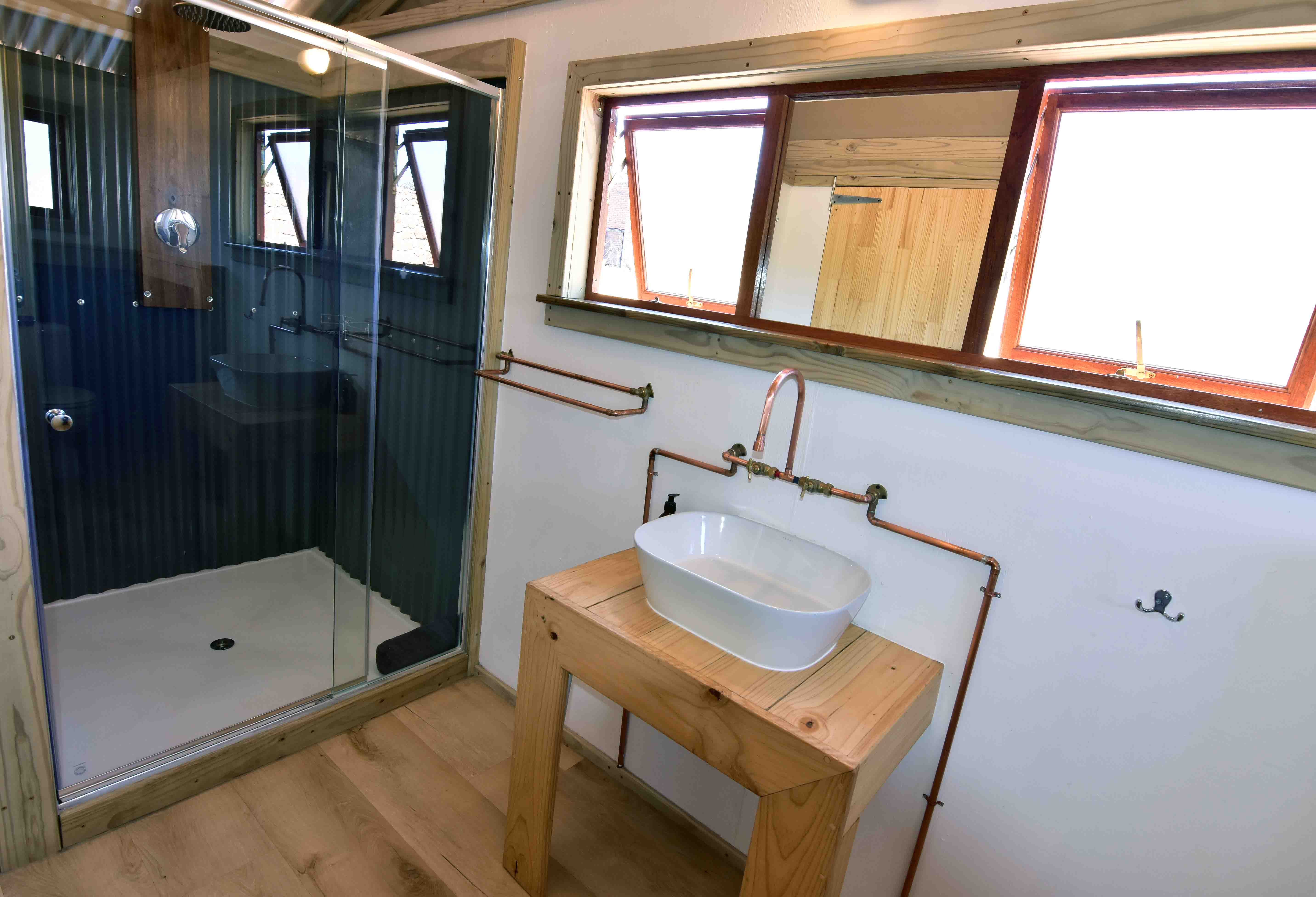 Africamps Magaliesberg bathroom