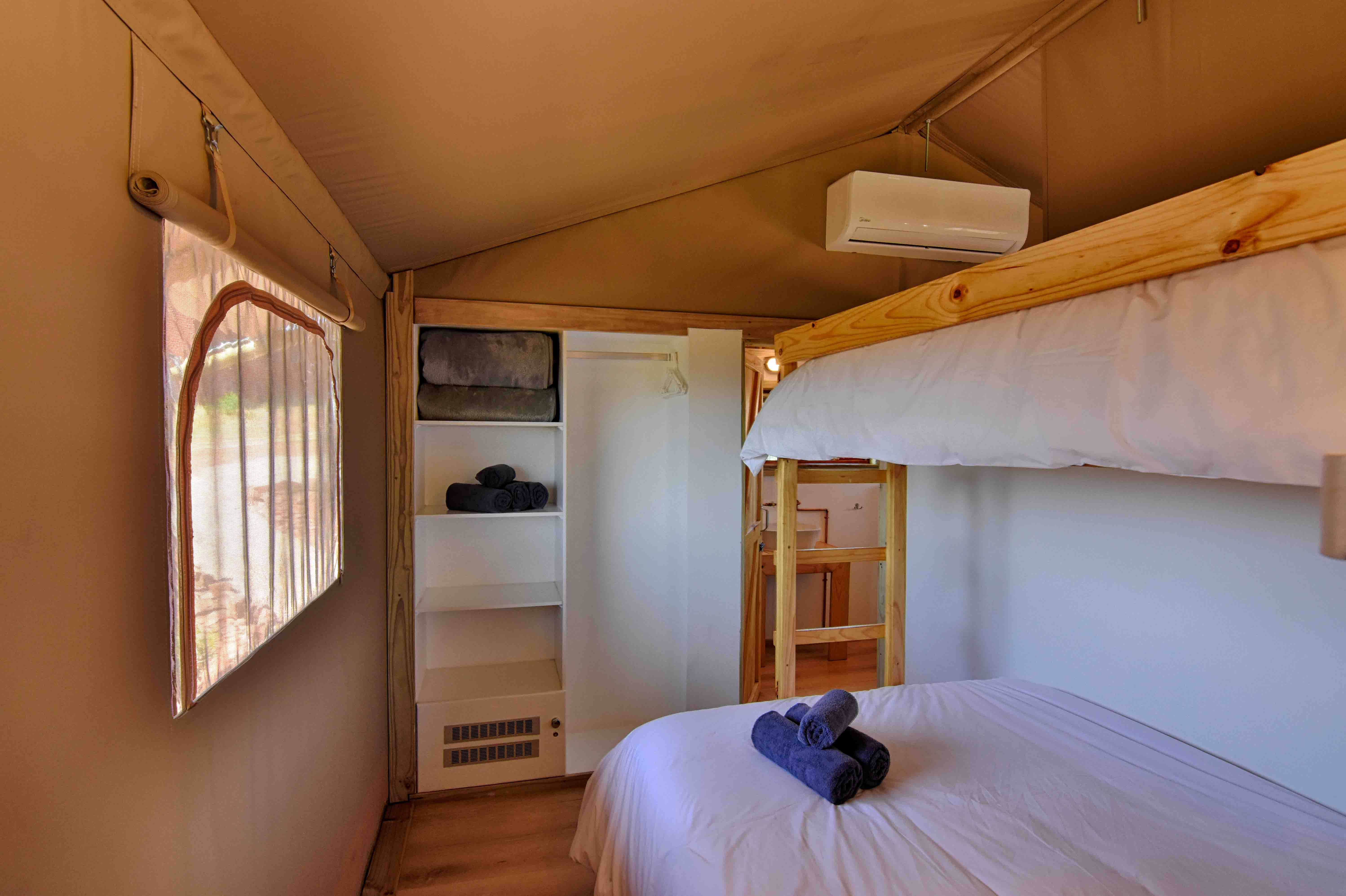 Africamps Magaliesberg bedroom