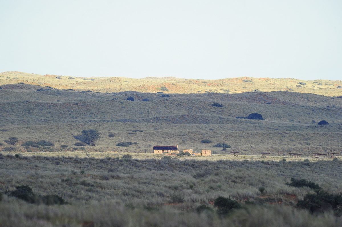 View of Auchterlonie museum taken from our cabin at KielieKrankie