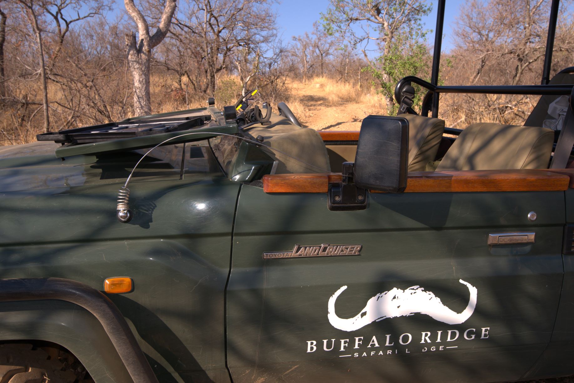 Buffalo Ridge Game viewing vehicle