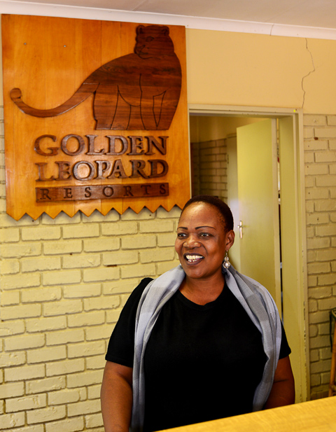 Queenie at Bakgatla reception