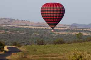 Hot-air balloon, Pilanesberg game reserve