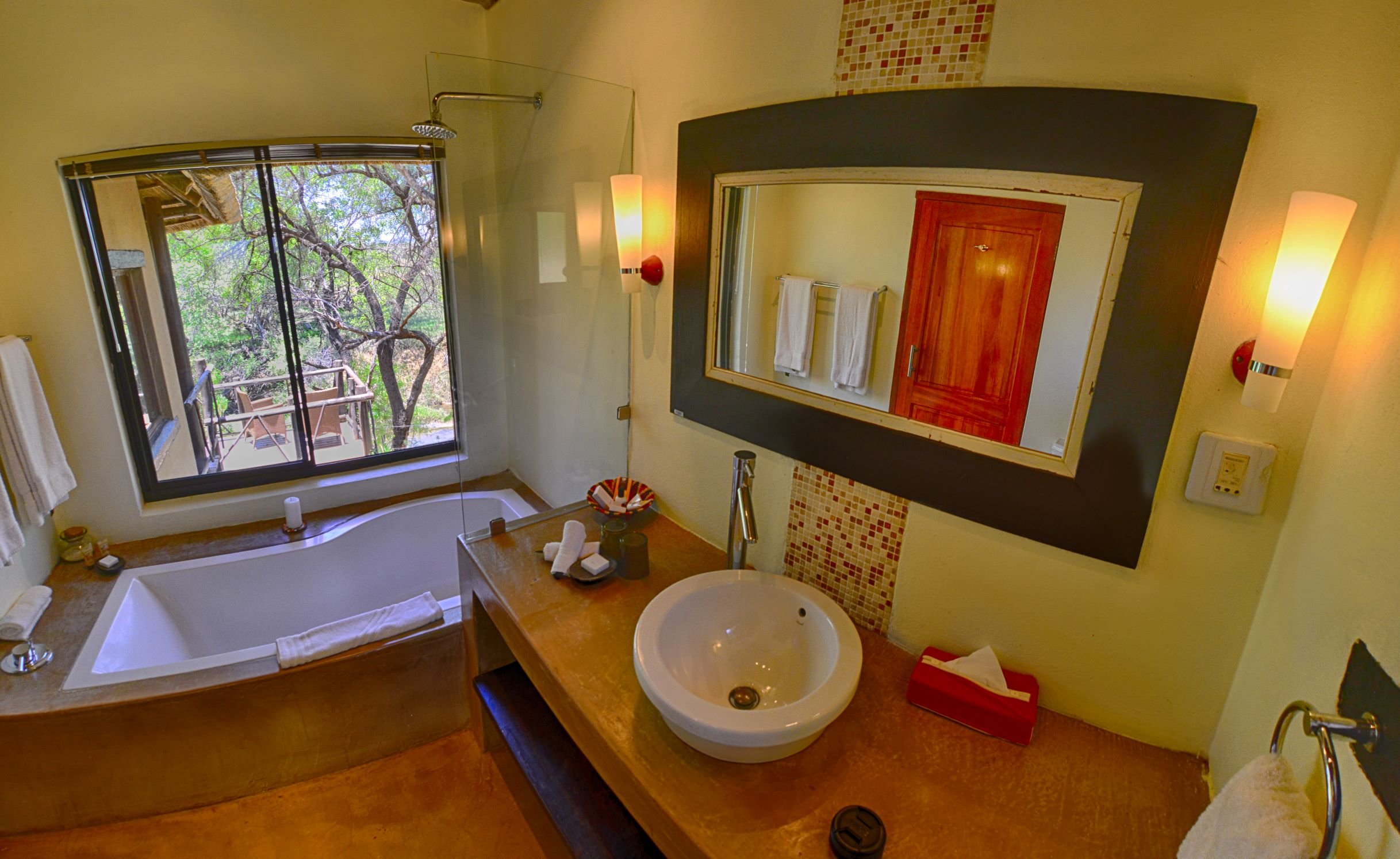 Madikwe River Lodge chalet bathroom Madikwe River Lodge chalet bathroom