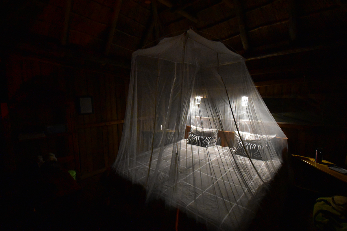 Mosetlha bedroom at night Mosetlha bedroom at night