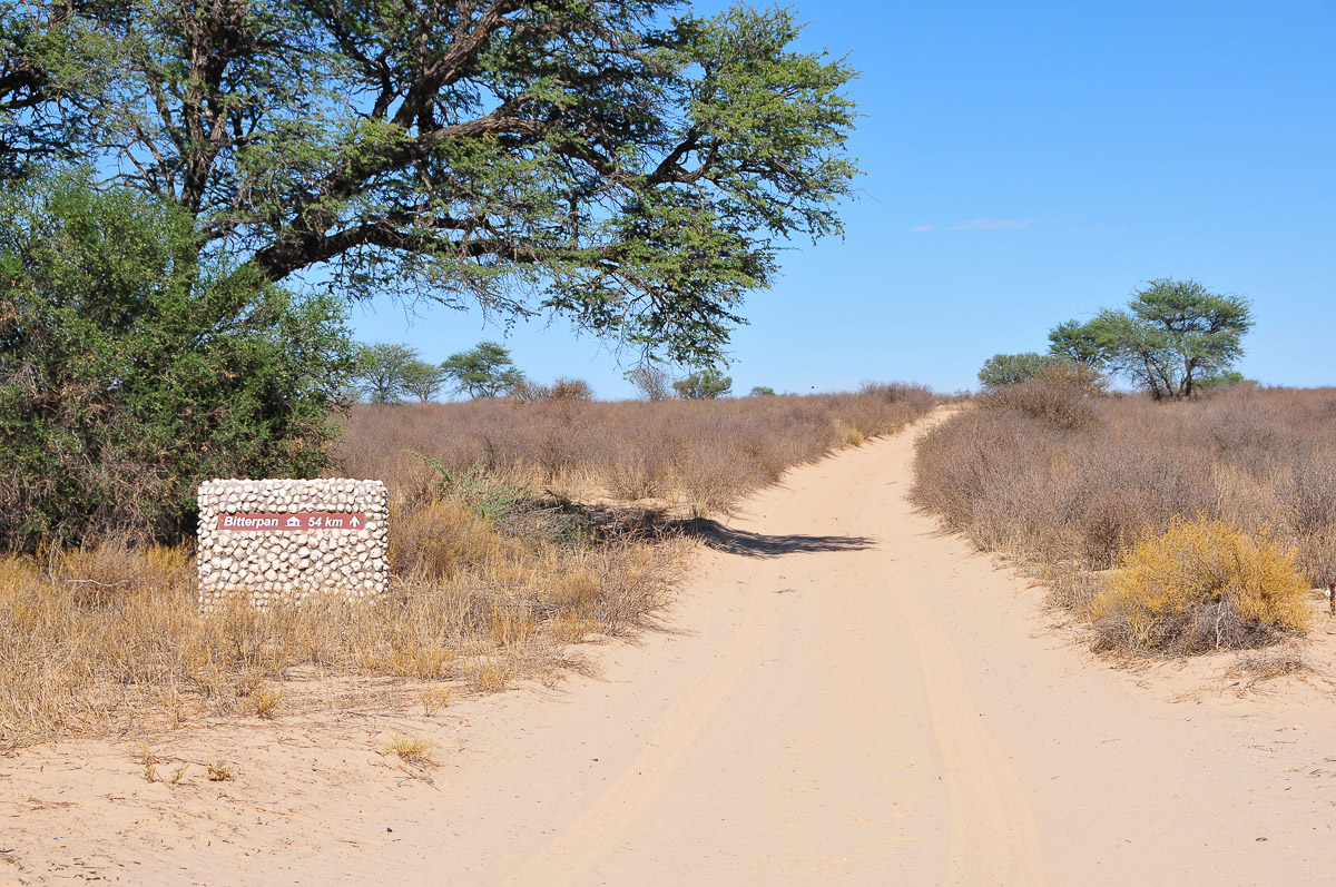 4X4 route to Bitterpan Wilderness camp