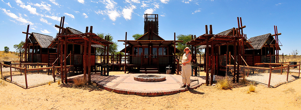 Bitterpan camp in the Kgalagadi
