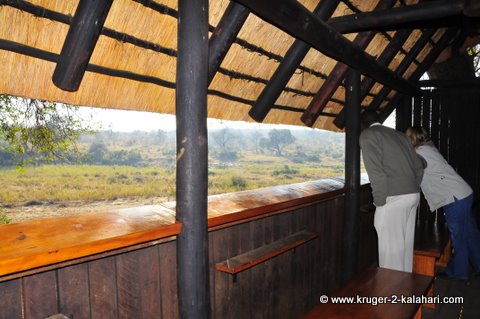 Inside Biyamiti hide Inside Biyamiti hide