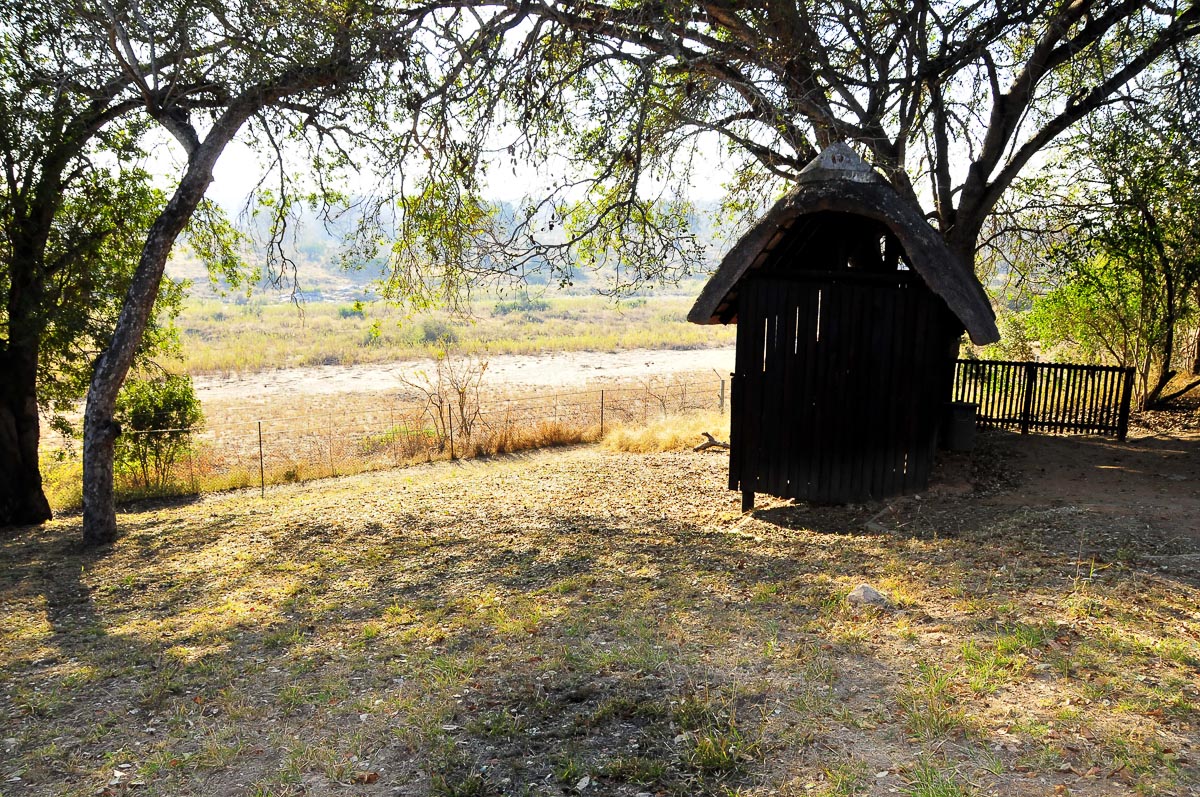 Biyamiti Bushveld camp hide in the Kruger National Park
