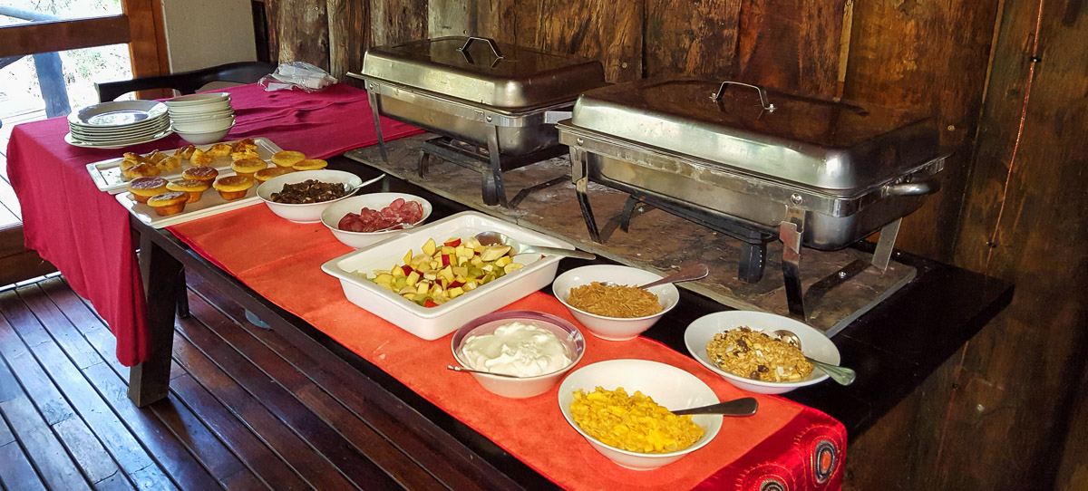 Breakfast at Ndzhaka