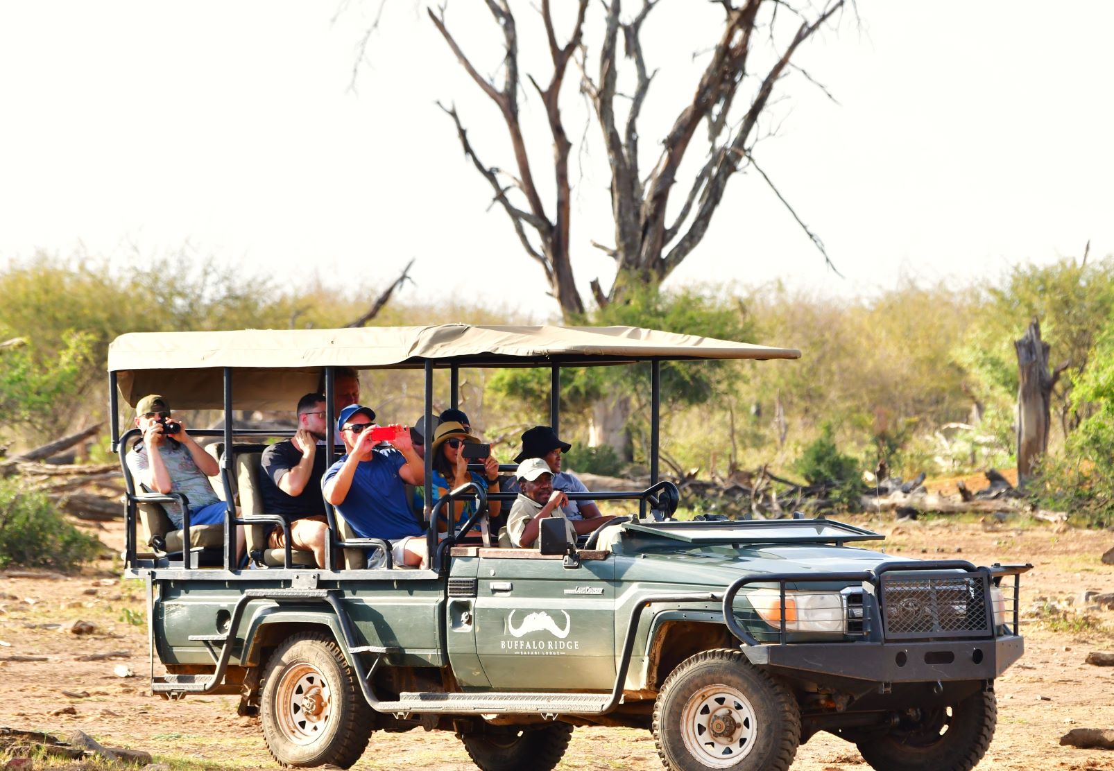 Game drives at Buffalo Ridge Lodge