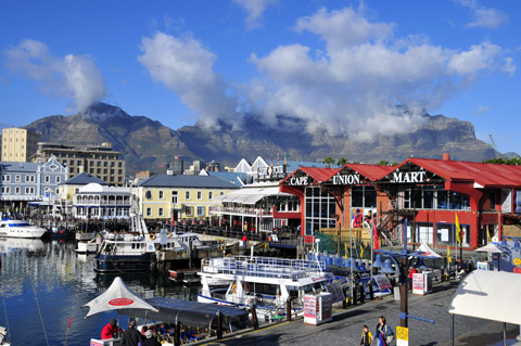Table mountain in Cape Town