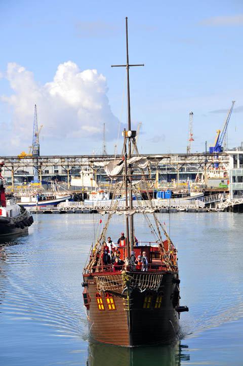 Jolly Roger in Cape Town