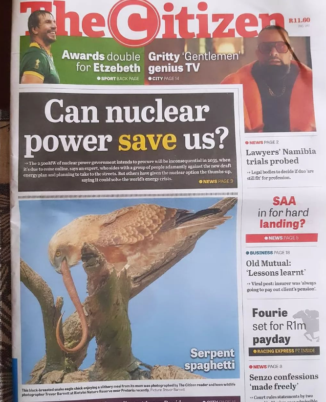 Citizen published Trevors snake eagle image Citizen published Trevors snake eagle image