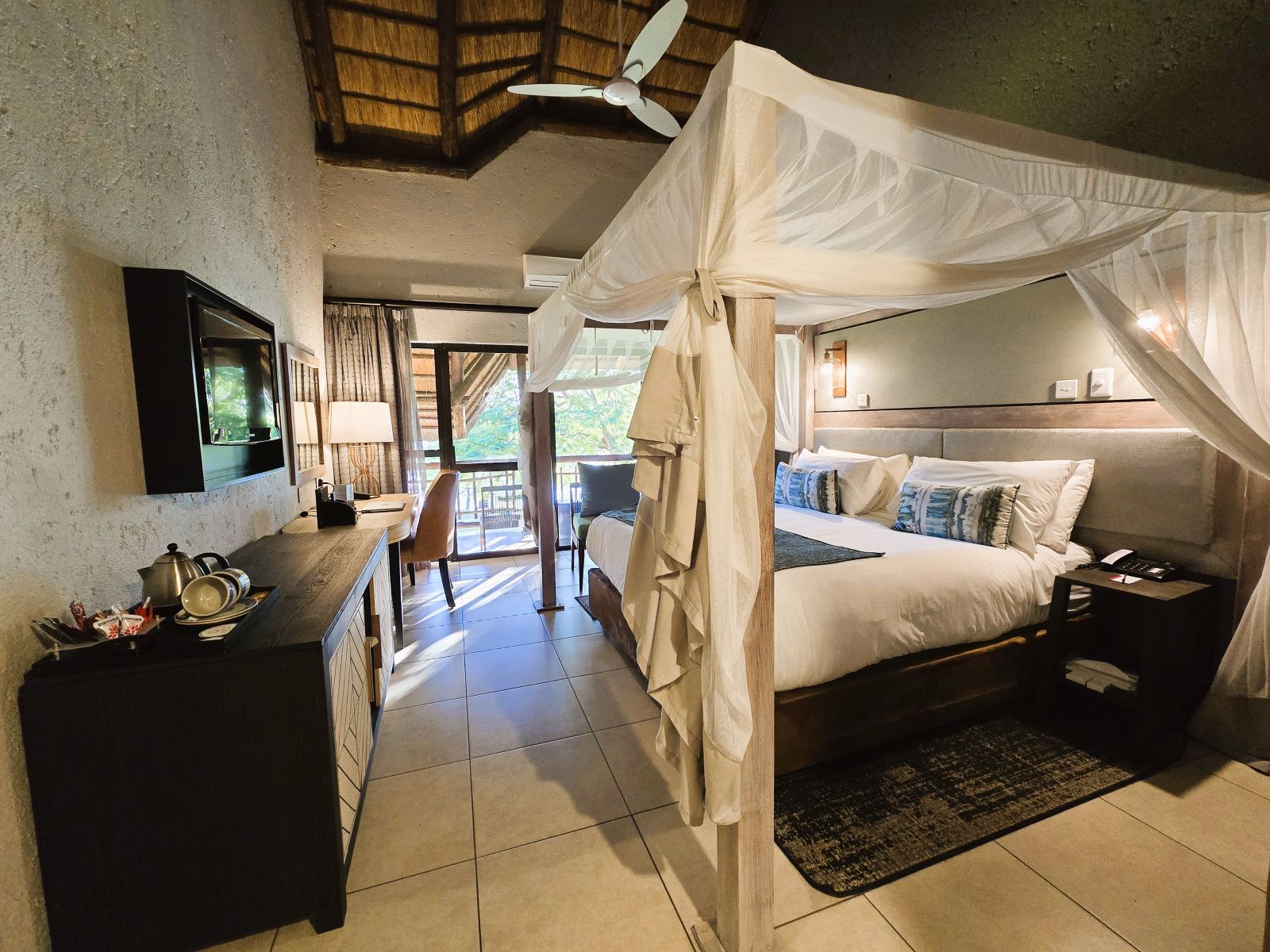 The inside view of the Bedroom at Cresta Mowana Botswana