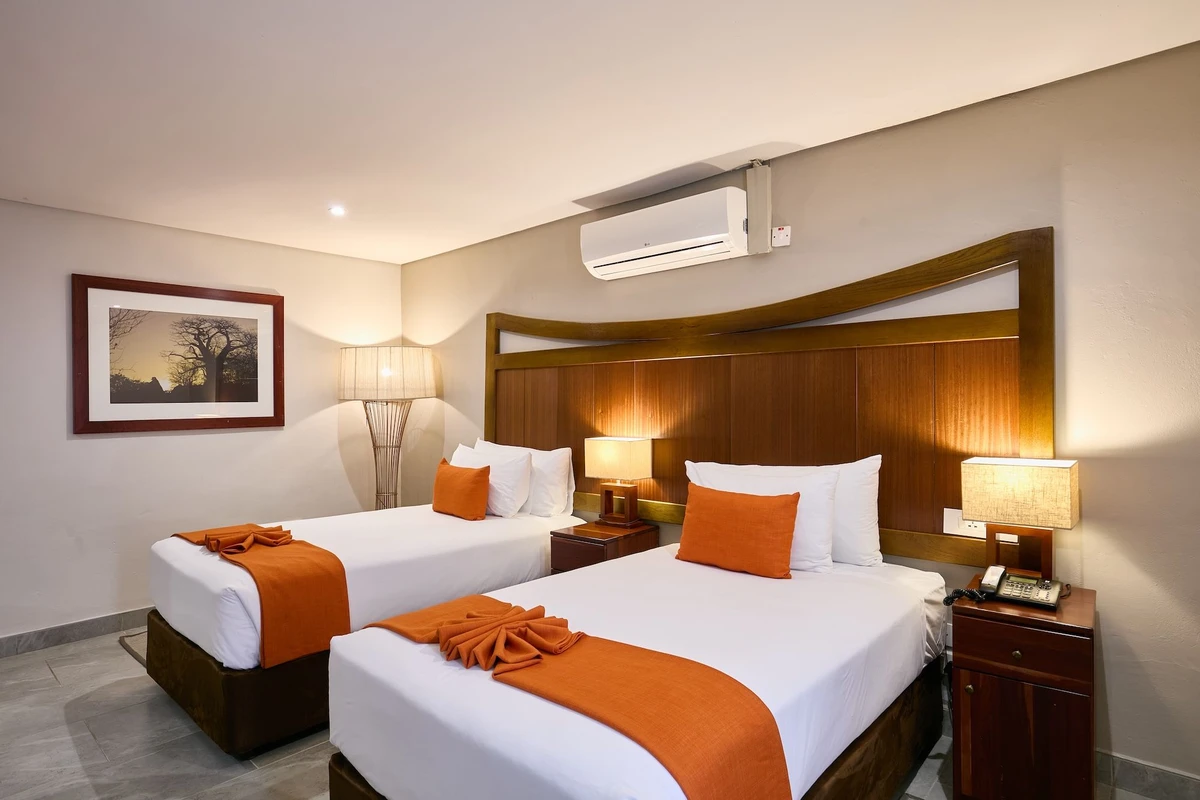 Cresta Jwaneng twin bedroom in Botswana