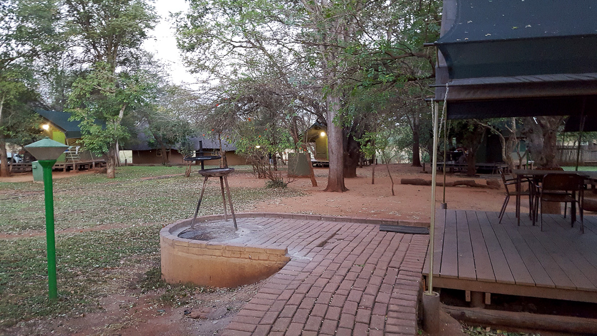 Crocodile Bridge Safari tents