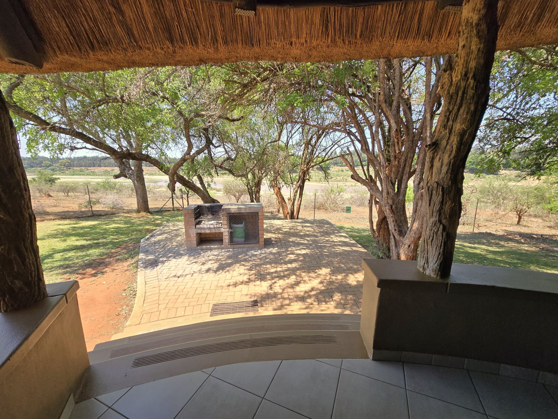 Croc bridge view from unit 9