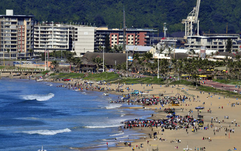 Sardine fever at Durban beachfront