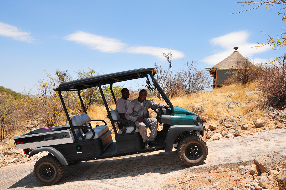 Dolomite camp golf cart