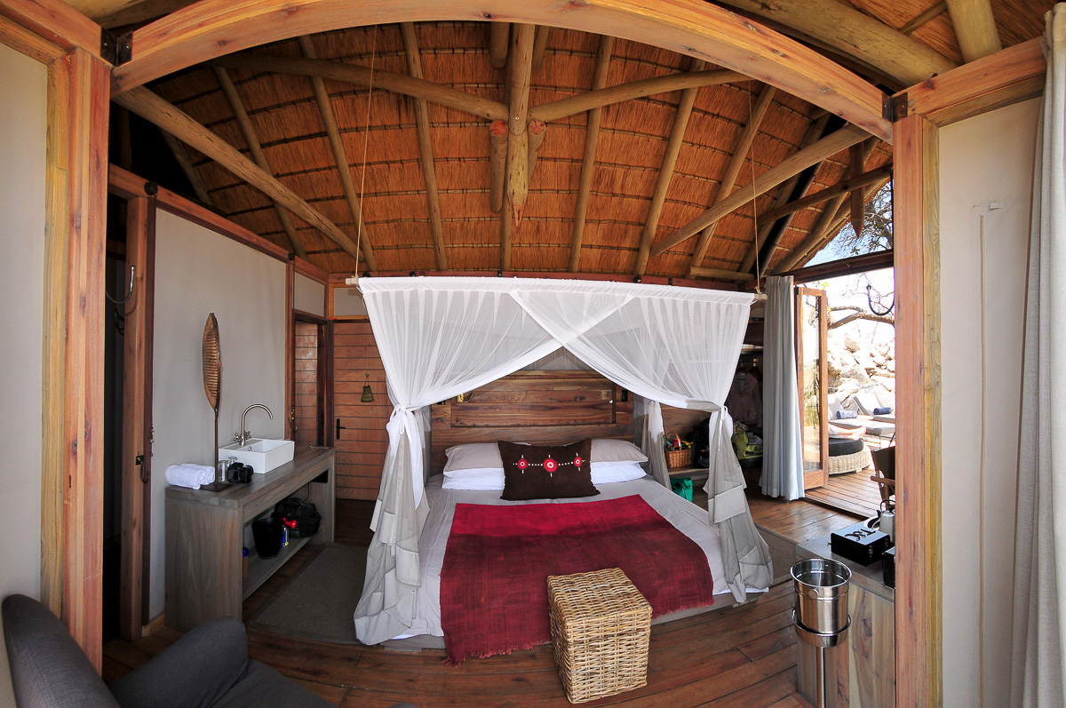 Inside Dolomite camp chalet