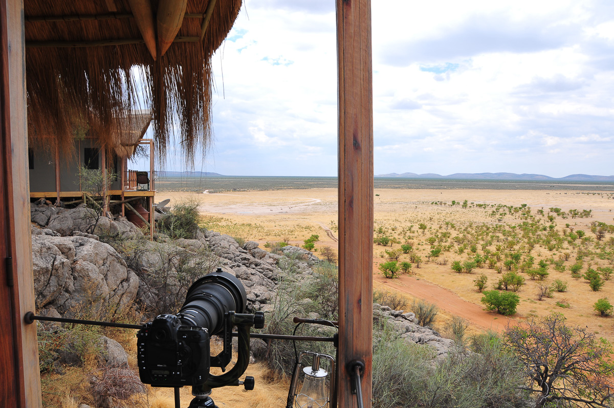 Dolomite chalet view of the hills