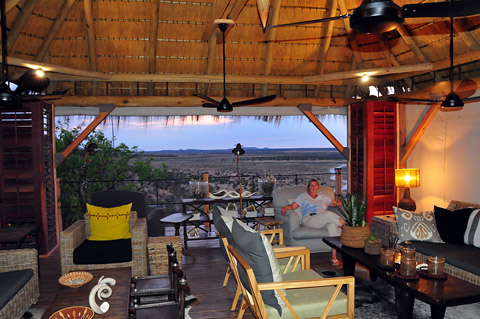 Dolomite camp lounge