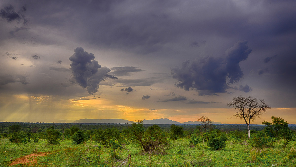 Drakensberg mountains near Orpen in the Kruger National Park