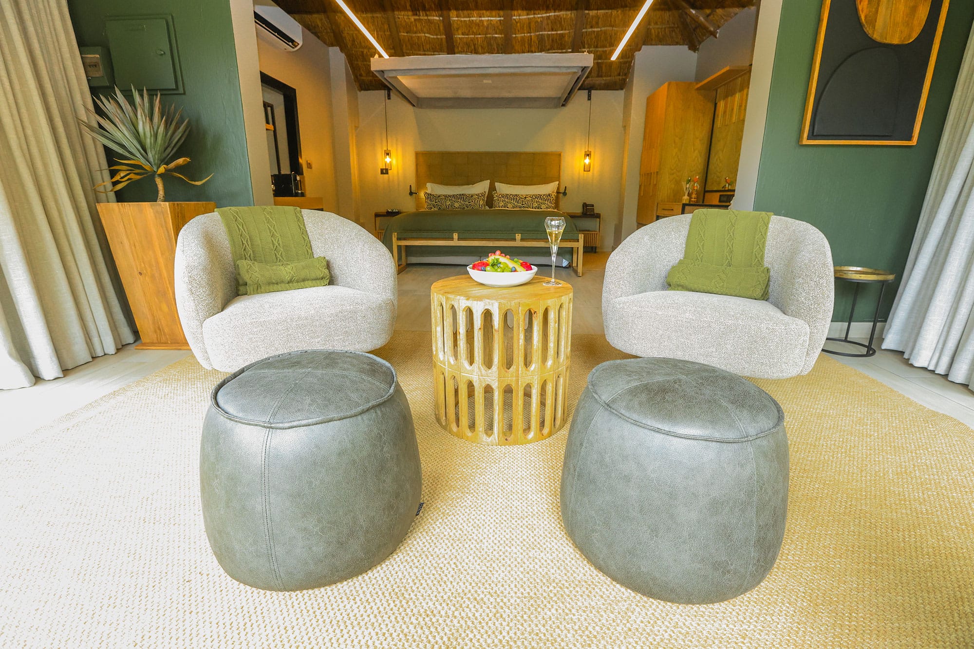 Deluxe suite at Ivory tree lodge