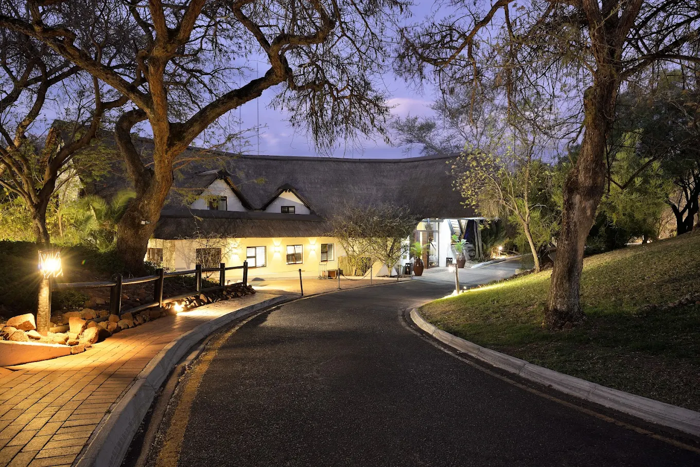 Entrance to Kwa Maritane Lodge
