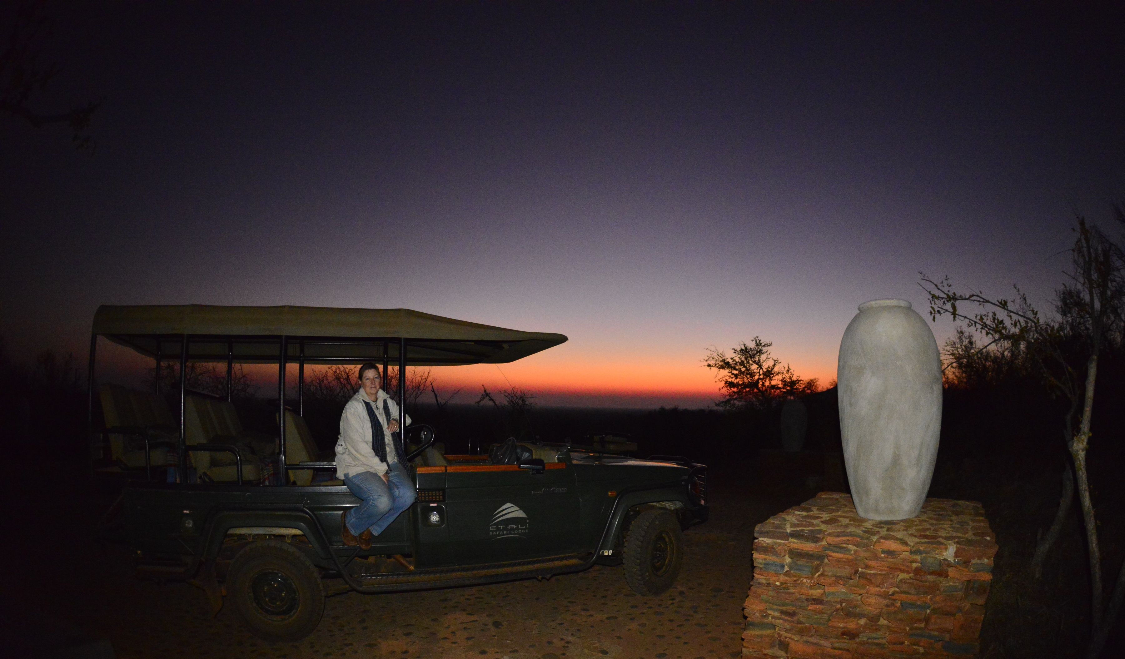 Early morning game drive at Etali Safari Lodge
