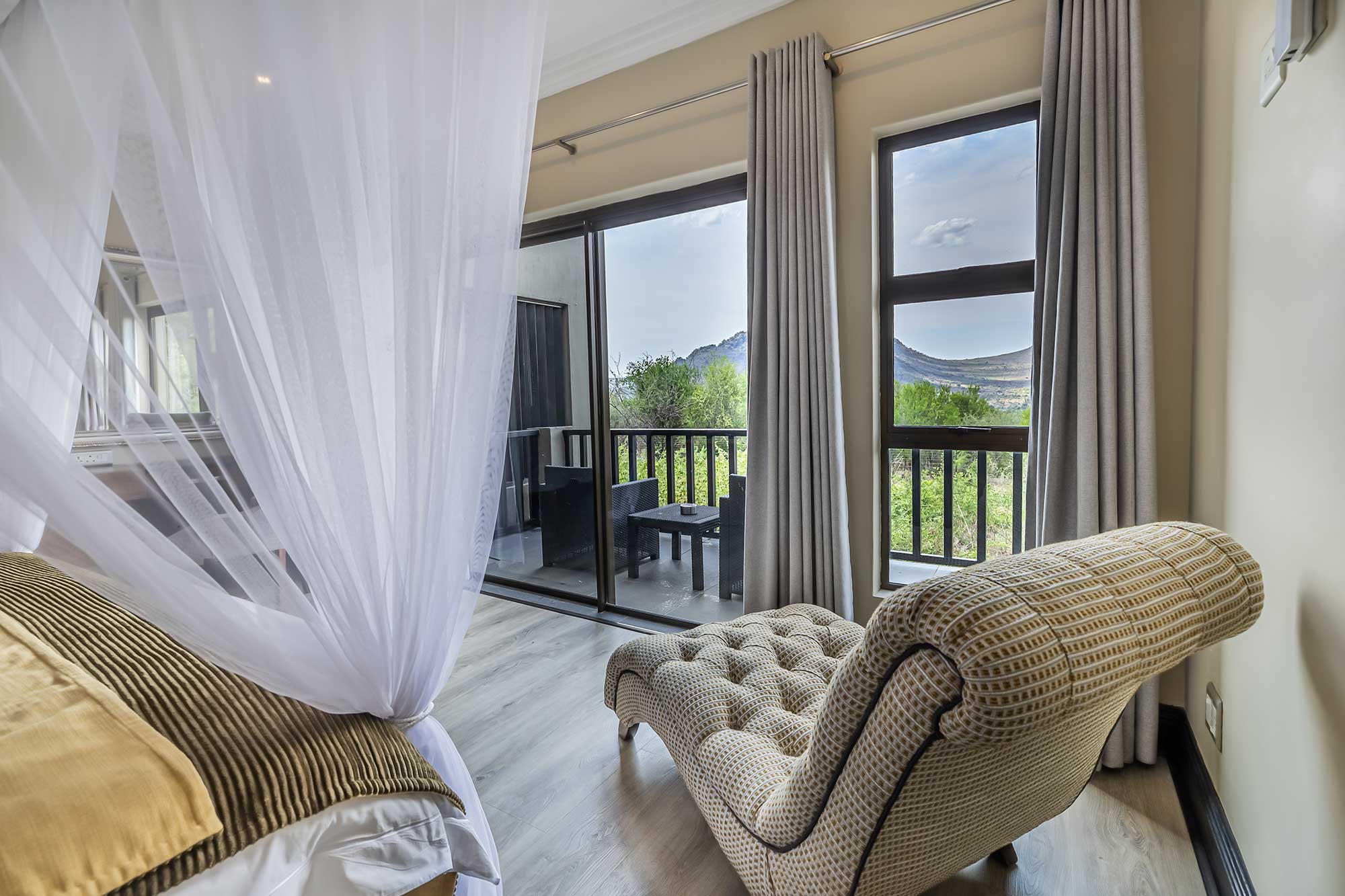 Family suite at Shepherds Tree Lodge