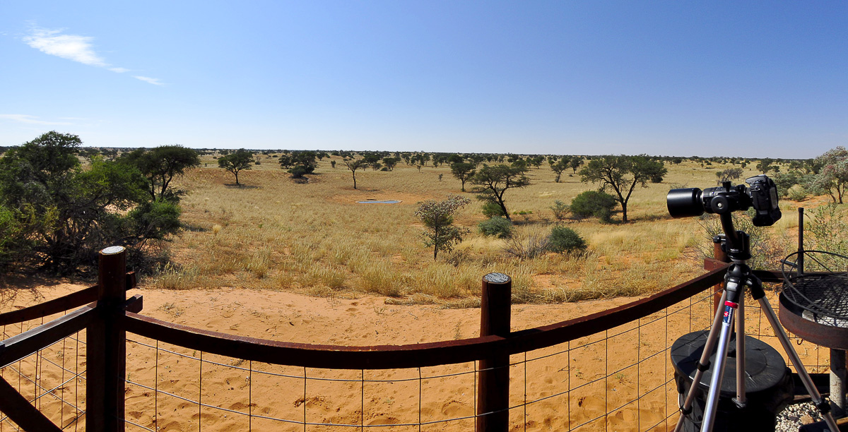 camera setup on our deck at Gharagab
