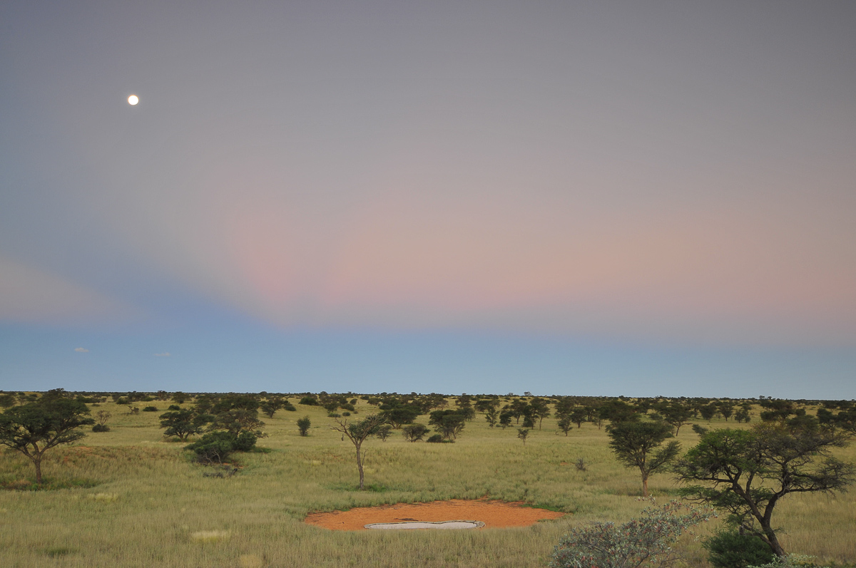 view of Gharagab waterhole