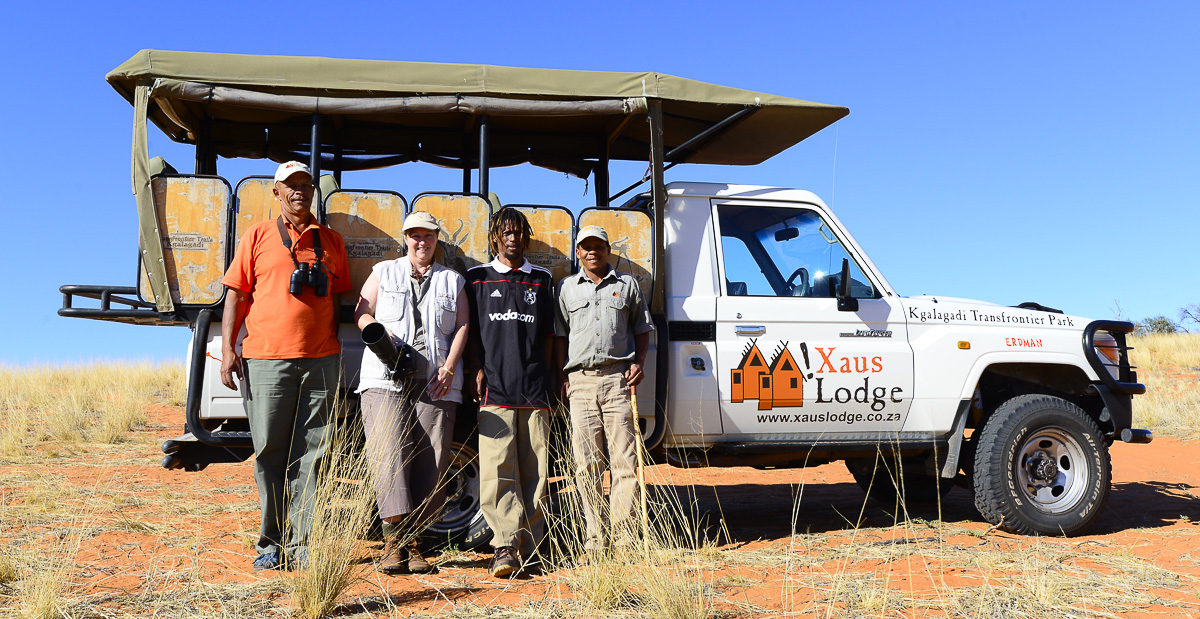 Game drive at !Xaus Lodge