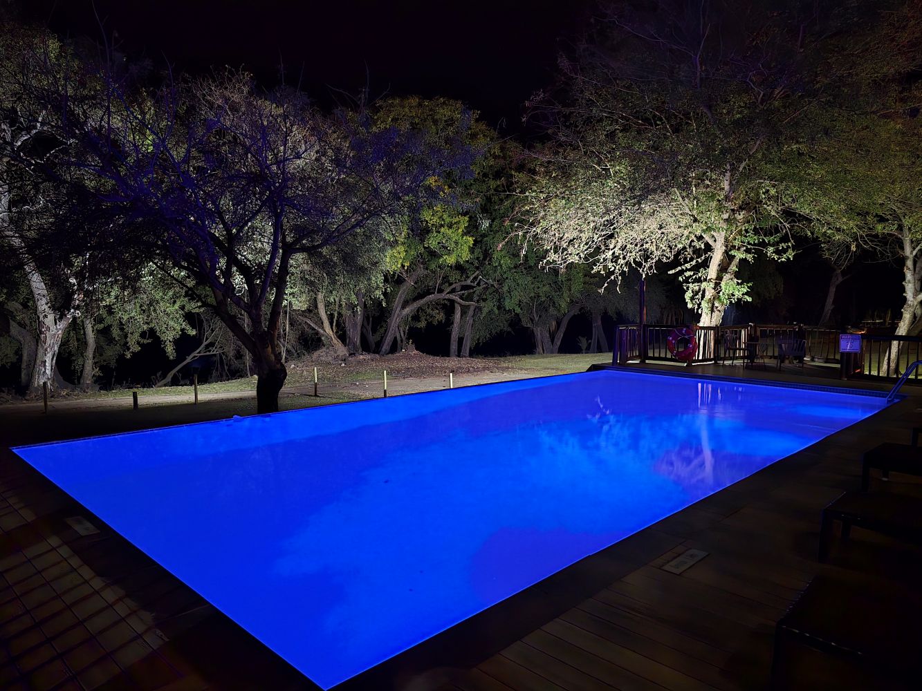 The Infinity pool at Cresta Mowana