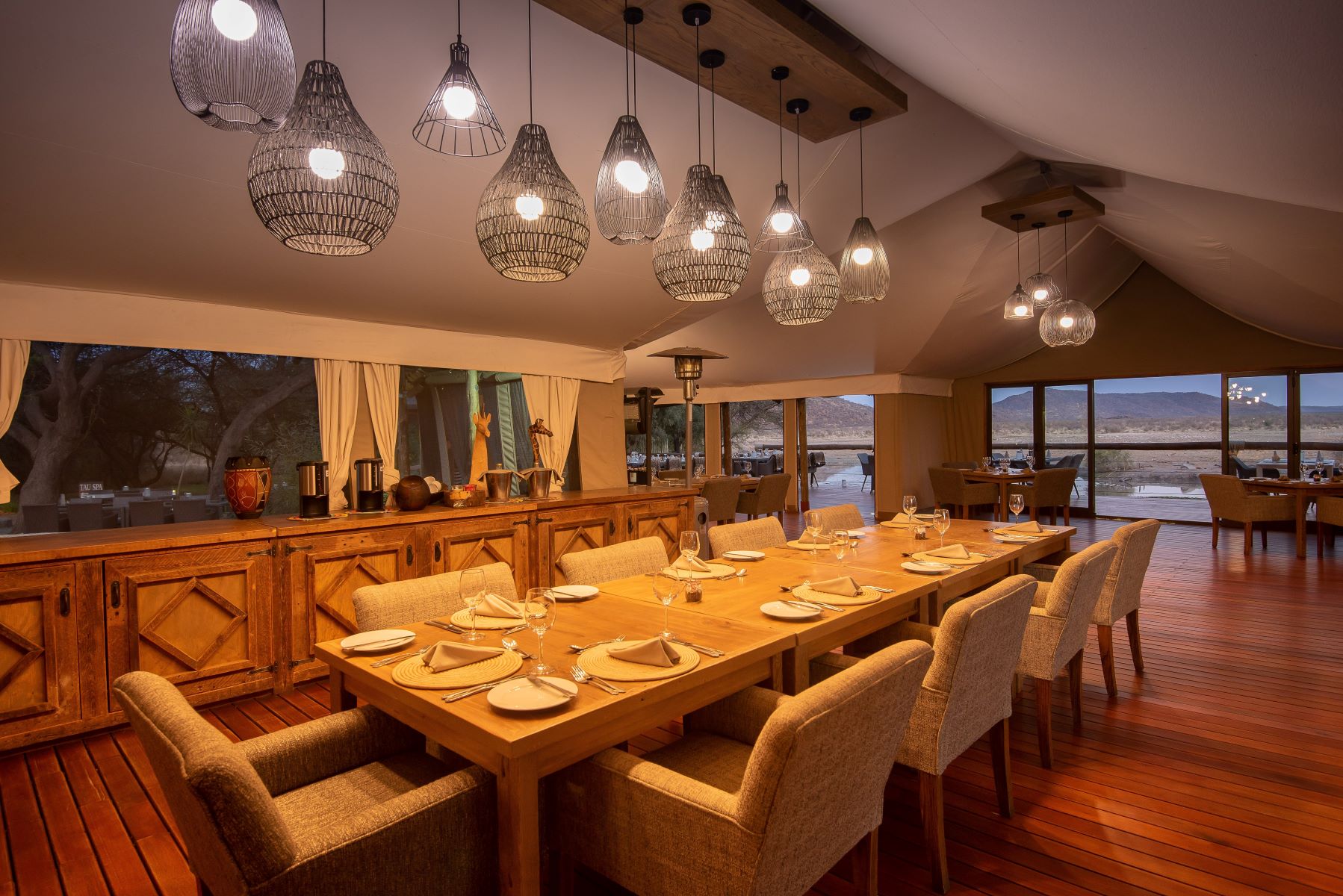 Tau Dining room Tau Dining room