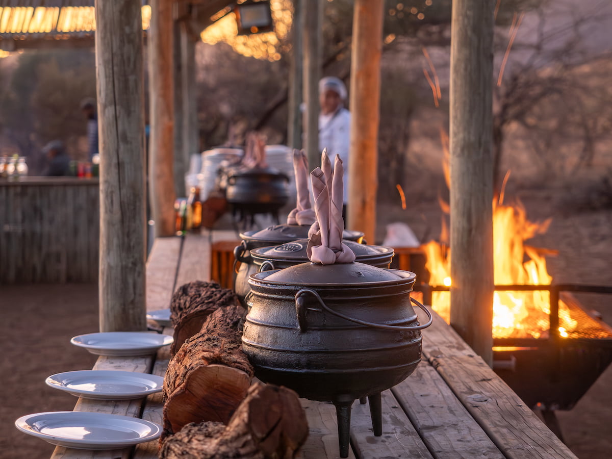 Bush Braai at Ivory Tree Lodge