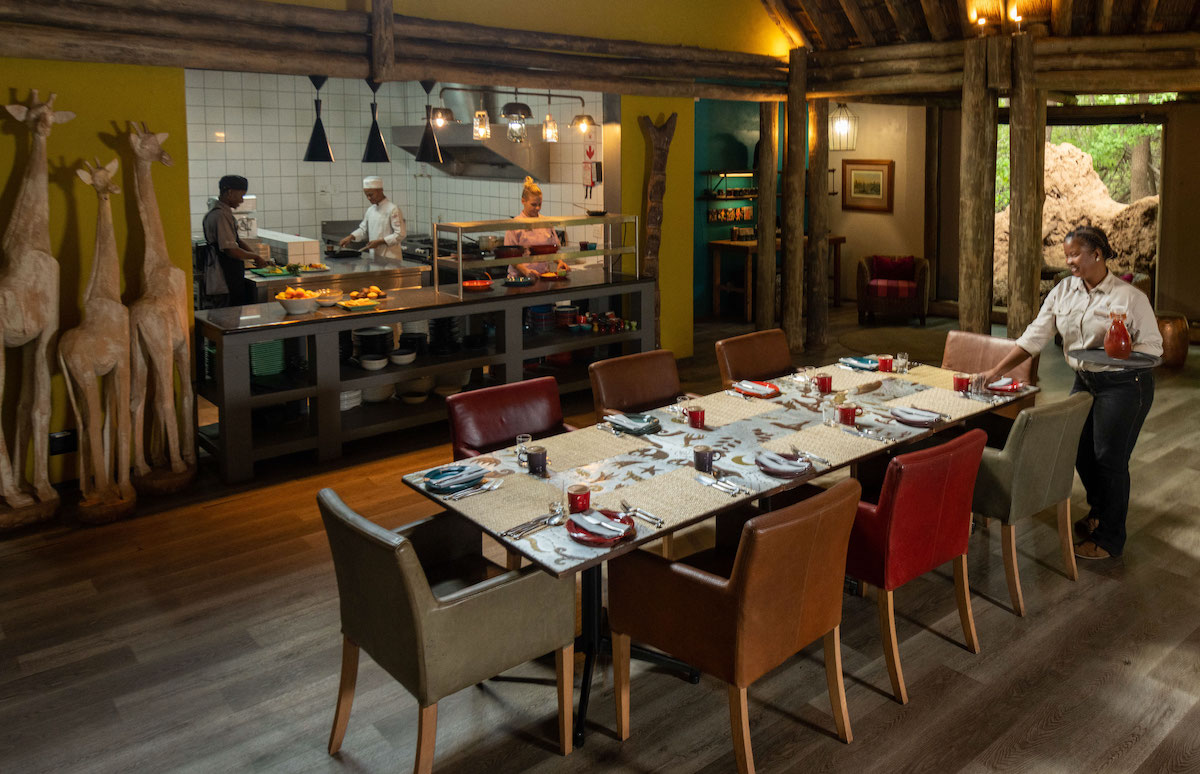 Jacis Safari Lodge chefs kitchen