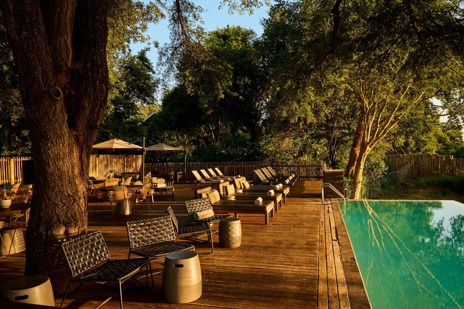 The Pool Deck at Kruger Gate Hotel