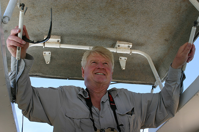 Stanley Johnson on safari with Kathryn Stanley Johnson on safari with Kathryn