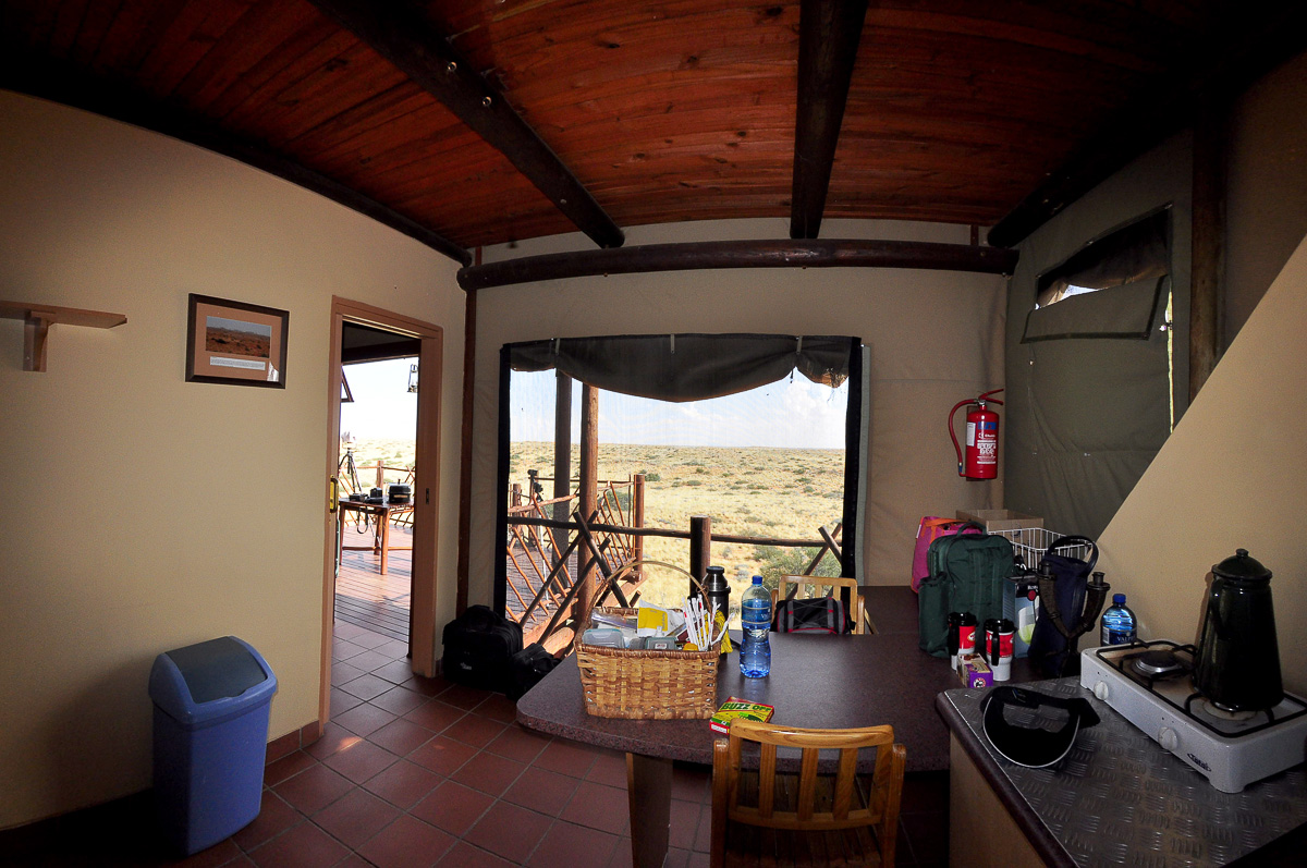 the kitchen at KielieKrankie Wilderness camp