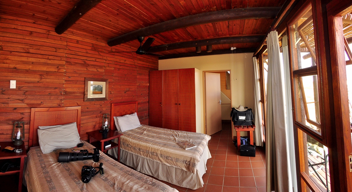 Inside the bedroom at KielieKrankie