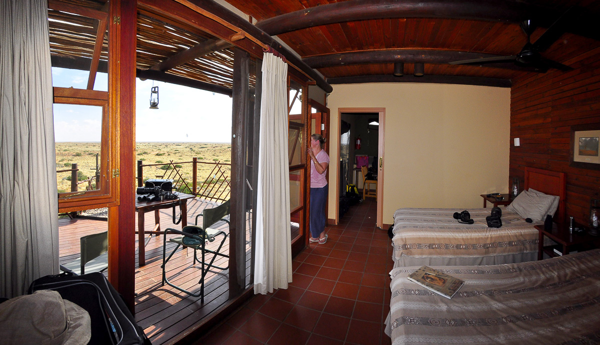 The bedroom in side KielieKrankie cabin