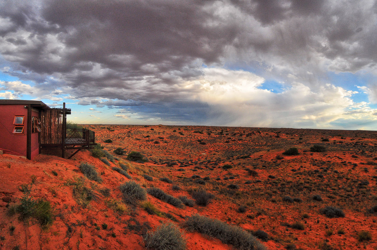 view from the end cabin at KielieKrankie Wilderness Camp