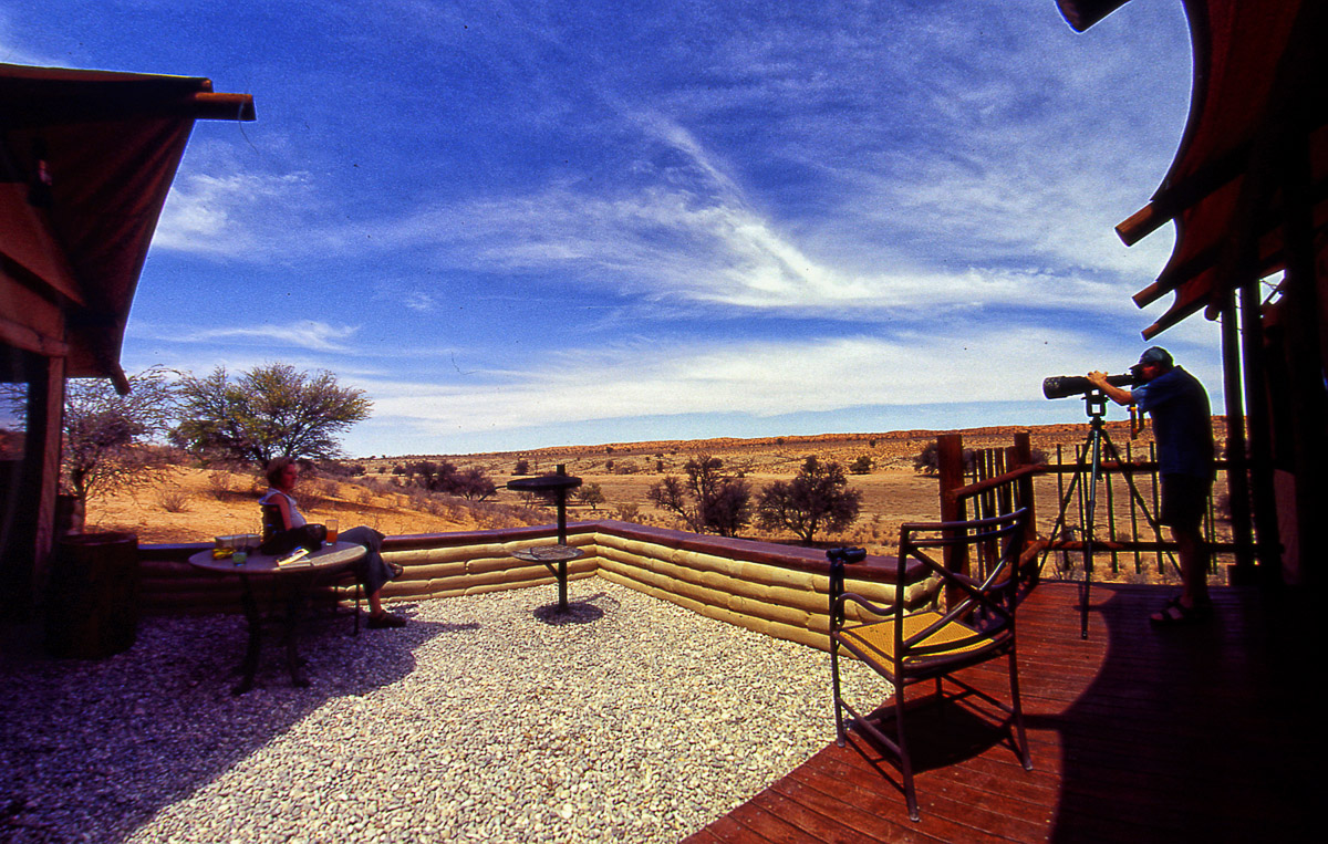 Tent number 1 at Kalahari Tented Camp