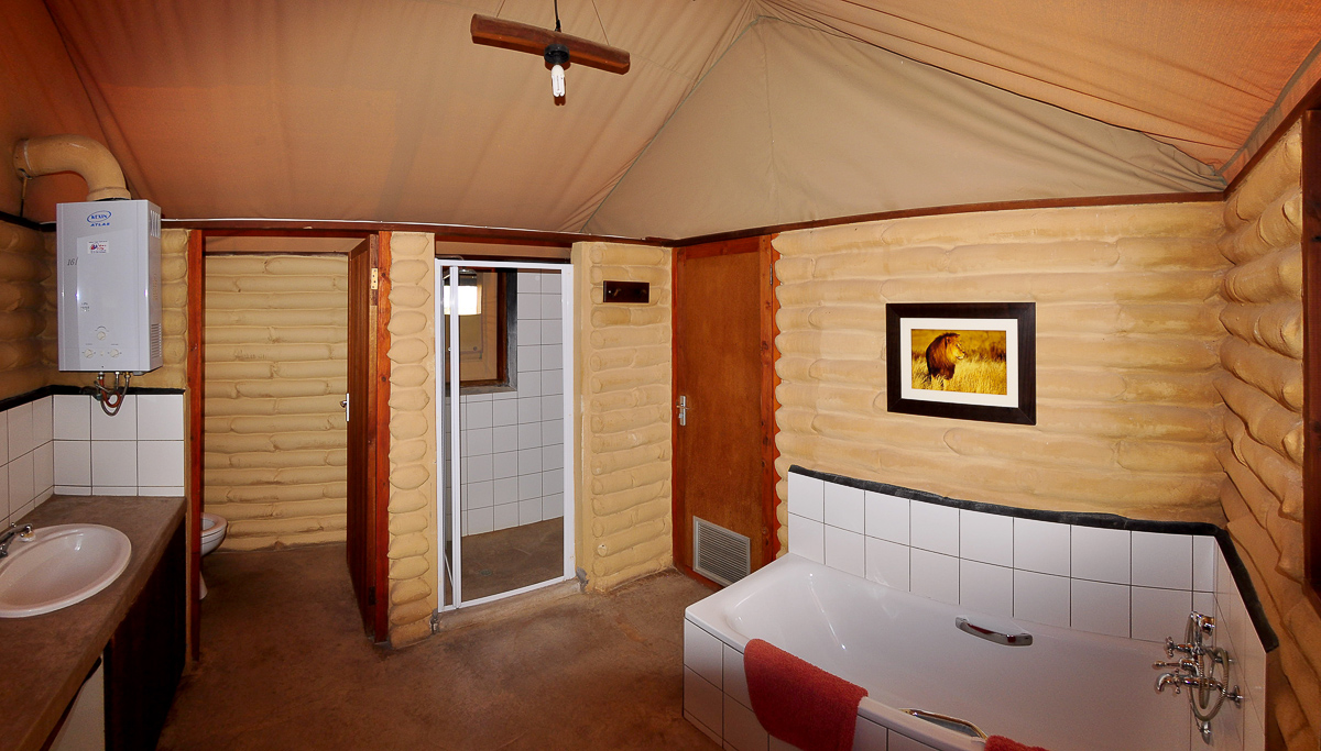 Kalahari Tented Camp Bathroom